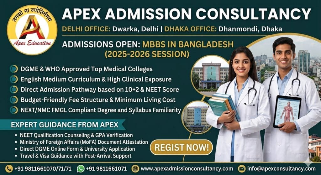 Affordable MBBS in Bangladesh 2026-27: Top Colleges, Fees & GPA Eligibility